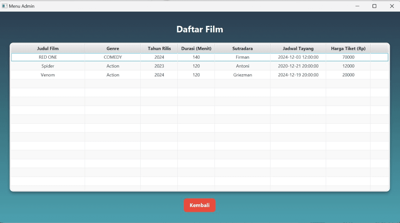 Cinema Ticketing & Seat Reservation System