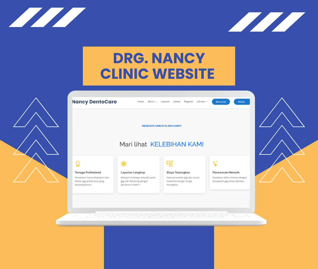 Website Klinik Gigi drg. Nancy